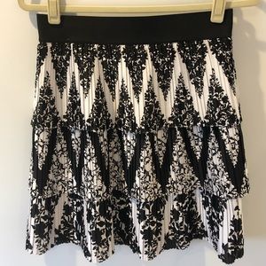 WHBM Layered A-Line Skirt